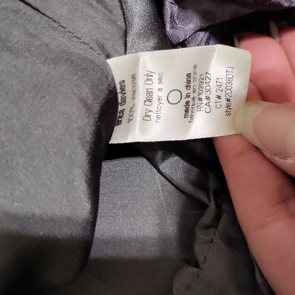 NWT Erica Davies Stud Necklace Bubble Dress Size 6 Mini Racerback Silky Feel - Picture 4 of 6